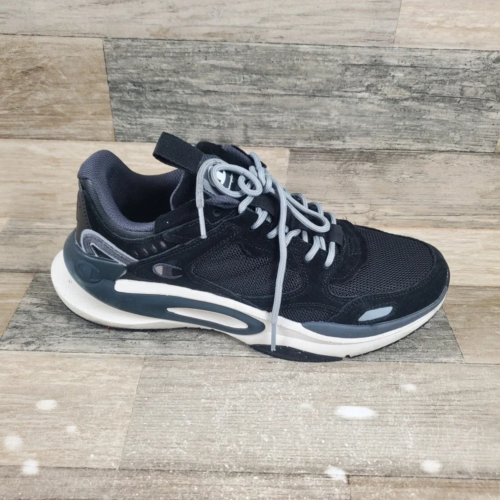Champion OT Alter 1 Mens Shoes Sz 8 M Running Athletic Black Stealth Sneakers